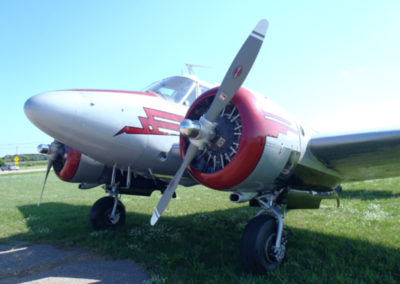 1961 Beech G18S For Sale viewed from the front left of plane